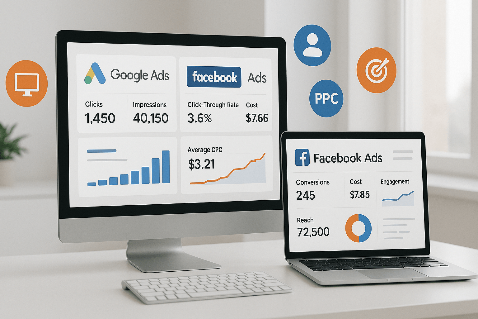 Paid Ads (Google & Facebook)